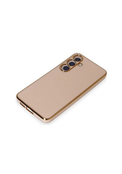 Newface - 335 - Samsung Galaxy Uyumlu S24 Plus Kılıf Volet Silikon - Ece-umay - - Pembe
