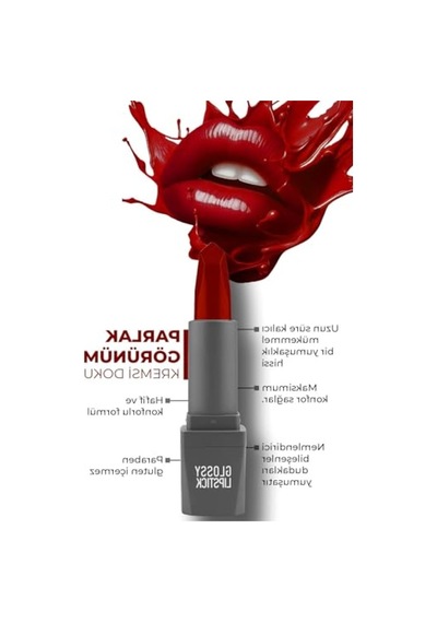 Uzun Süre Kalıcı Nemlendirici Ruj - Yoğun Renk Seçeneği 323 Ruby Red 00