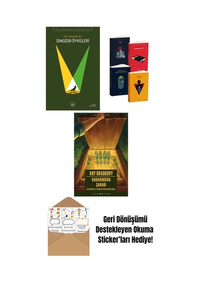 Dinozor Öyküleri + Kara Dörtleme Set + Karahindiba Şarabı