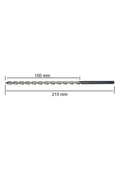 Ptg 6.5x215 Mm Çok Uzun Metal Matkap Ucu Hss Dın 1869 -1