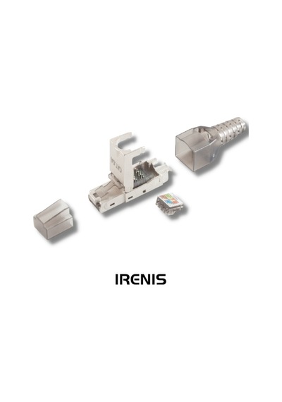 IRENIS RJ45 Aletsiz Montaj tipi Konnektör, Cat.7/6A/6 FTP, S/FTP