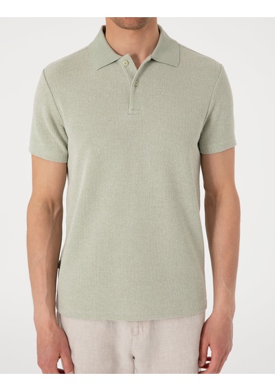 Pierre Cardin Erkek Haki Tişört 50310171-vr027 Haki
