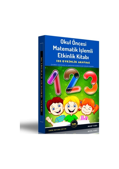 Okul Öncesi Matematik İşlemli Etkinlik Kitabı (Spiralli)