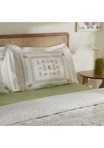 Karaca Home Arty %100 Pamuk Çift Kişilik Nevresim Battaniye Takımı Renkli