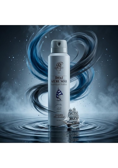 Tm Azure Noir Deodorant 150 Ml Erkek