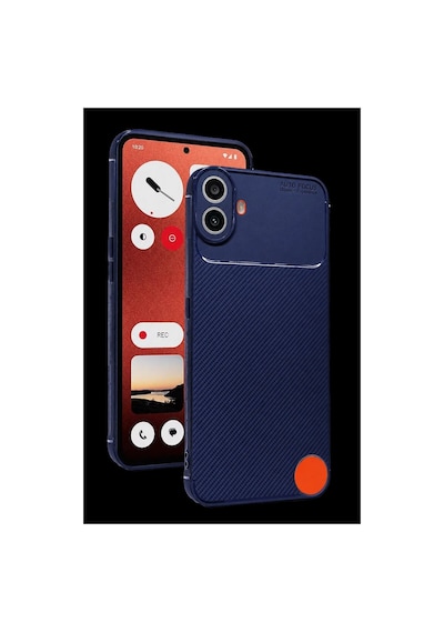 Newface Nothing Phone Nothing Cmf Phone 1 Auto Focus Karbon Kapak - Lacivert