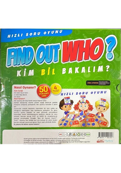 Ben Neyim What Am I Bil Bakalım Ben Kimim