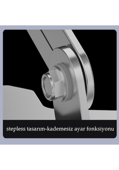 360'dönen Çelik Laptop Standı Dizüstü Bilgisayar Tablet Yükseltic