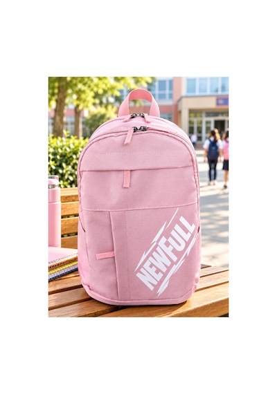 Newfull Okul Sırt Çantası Pembe