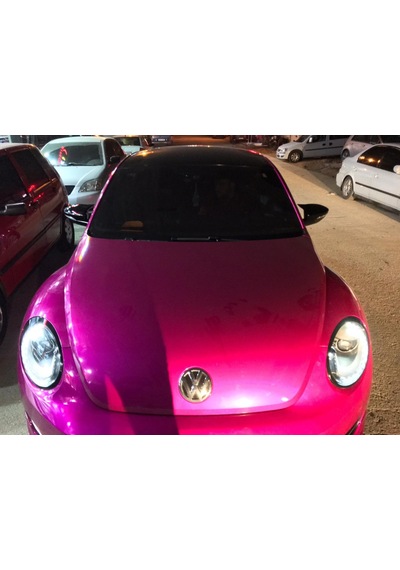 Sts Oto Aksesuar New Beetle 2011-2019 Batman Yarasa Ayna Kapağı Piano Black Abs Plastik (01)