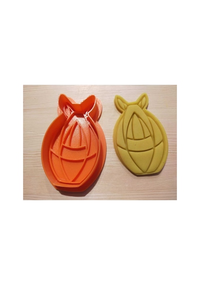 Rhino Origami Kurabiye Kalıbı 2 Parça Gıdaya Uygun Diğer