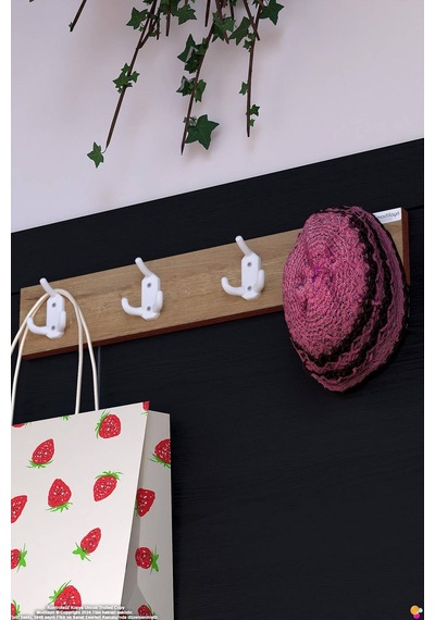 Arı 12 Kancalı Genç Odası Askısı 3'lü Set 51,4x9,6 Cm - Şık Tasarım, Çok Amaçlı Düzenleyici Çok Renkli Arı 12 Kancalı Genç Odası Askısı 3'lü Set 51,4x9,6 Cm - Şık Tasarım, Çok Amaçlı Düzenleyici Çok Renkli