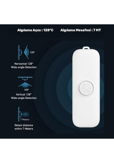 Wi-fi Sensörü Uzaktan Kontrol 9 Metre Algılama Mesafesi 11 Kg Kadar Hayvan Algılamama
