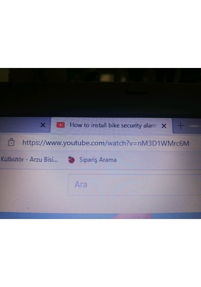 Motosiklet Alarm Seti + Çalıştırma, Konuşan Alarm Ya-Ye