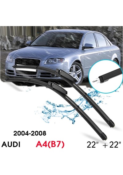 Audi A4 B7 Ön Cam Muz Silecek Takımı 2004-2008