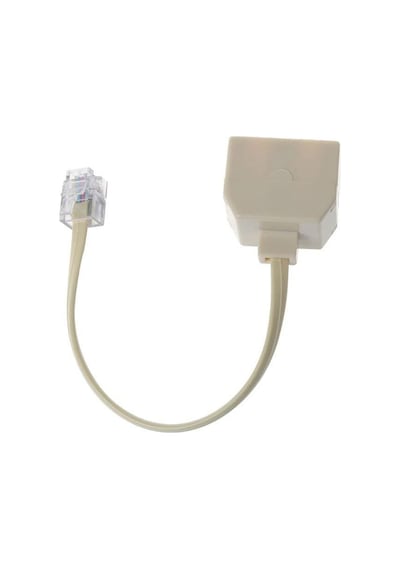Kablolu rj11 çoklayıcı telefon kablosu çoğaltıcı