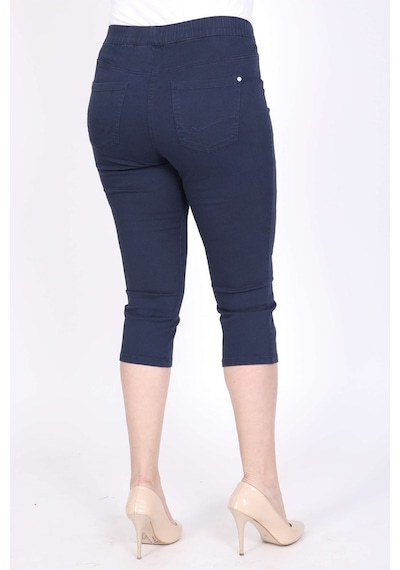 Myline Beli Lastikli Kapri Pantolon (532245934)