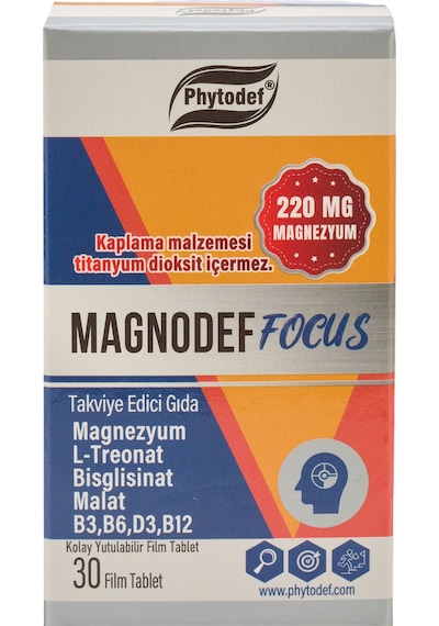 Phytodef Magnodef Focus 30 Tablet