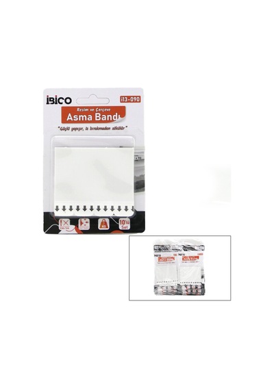 İbico İ13-090 Resim Ve Çerçeve Asma Bandı 10'lu Set 7kg Taşıma - 24'li Paket