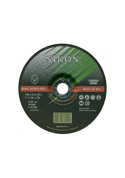 Nikon Beton Flex Kesme Taşı 300x3.0x25.4 Mm Nık38031