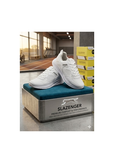 Slazenger Erkek Yazlık Terletmez Kaydırmaz Koku Yapmaz Ortopedik Tarz Yürüyüş Ayakkabısı Ultra Hafif Beyaz Slazenger Erkek Yazlık Terletmez Kaydırmaz Koku Yapmaz Ortopedik Tarz Yürüyüş Ayakkabısı Ultra Hafif Beyaz