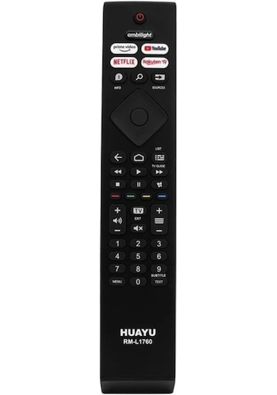 Avarson Philips Smart Led Tv Uyumlu Kumanda Huayu Rm-l1760