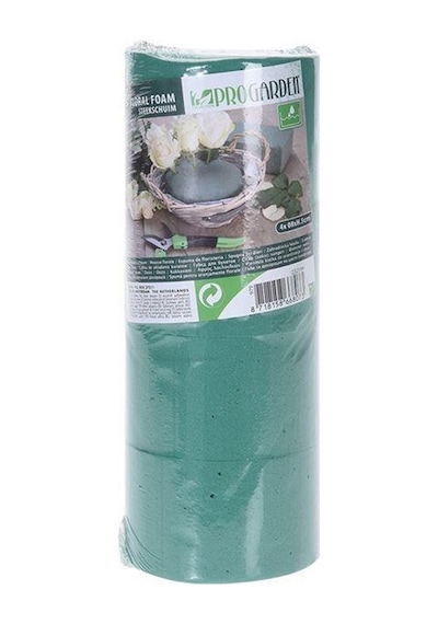 Pro Garden 90337 Silindir Şeklinde Köpük, Çiçek Ortası İçin, 4 Adet, Çok Renkli