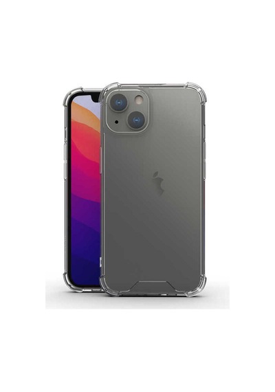 Apple Uyumlu iPhone 13 Mini Csm Zore Nitro Anti Shock Silikon-renksiz