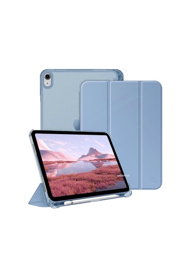 Apple iPad Uyumlu 11. A16 11inç/10. 10.9inç İle Uyumlu Kılıf Cover Kalem Bölmeli Pc Case Gökyüzü Mavisi Sku: Zeusb0dwn5fjfw Arka Kapak