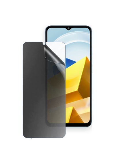 Poco M5 India Uyumlu Ön Yüzey Hayalet Privacy Hidrojel Ekran Koruyucu 50247724