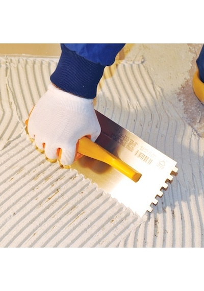 Dekor Seramik Fayans Malası Tarağı 40 Cm Kapalı Sap 12x12 Kalın Diş