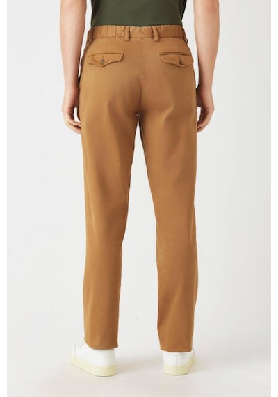 Bisse Erkek 4 Cep Lastikli Spor Pantolon CAMEL PNS22K22229_D70 Camel