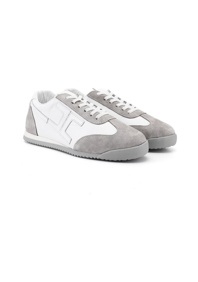Gönderi(R) Gönderi R Kadın Beyaz Lastik Bağcıklı Hakiki Deri Sneaker Ddza83742546