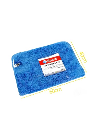 Spark 2314 Mikrofiber Cila Ve Temizlik Bezi 60x40 Cm Yüksek Emicilik, Zahmetsiz Temizlik