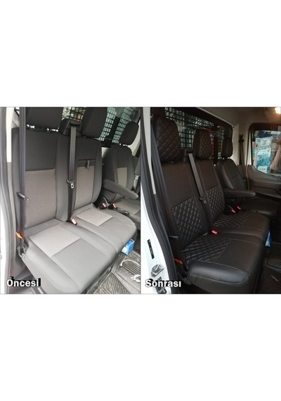 Ford Transit 2020 Araca Özel Deri Tek Kabin Oto Koltuk Kılıfı (500700397)