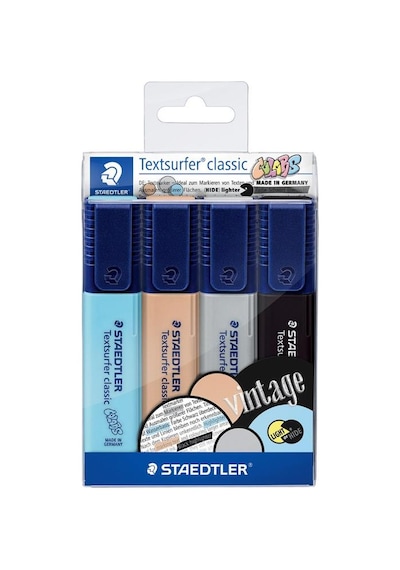 Staedtler Nostaljik Fosforlu Kalem 4'lü