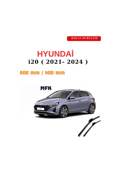 Hyundai İ20 2021-2024 Araca Özel Silecek Hyundai İ20 2021-2024 Araca Özel Silecek