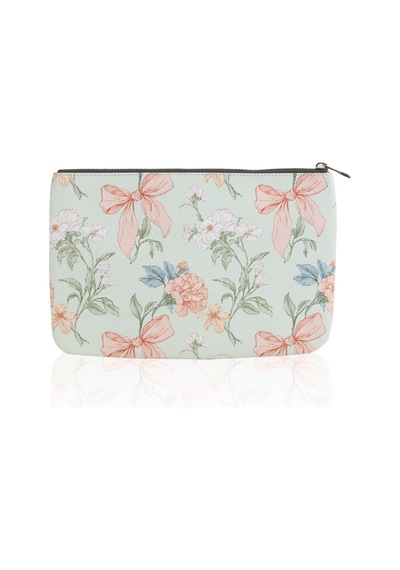 The Mia Clutch Ribbon 27 X 19 Cm Renkli