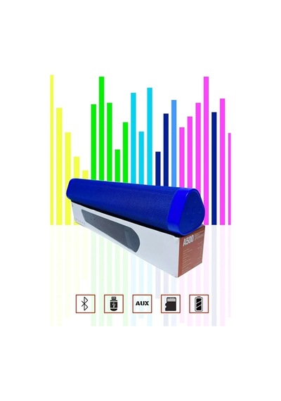 Bluetooth 5.0 Hoparlör Model A500 Güçlü Bas Ve Harika Sese Sahip Kablosuz Bluetooth Hoparlör Bx40