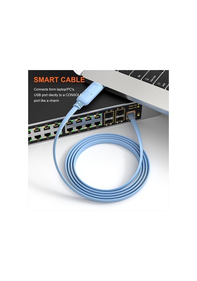 Usb Rj45 Cisco Kablo Ft232rl Chipsetli Cisco Uyumlu Usb Rj45 Kablo