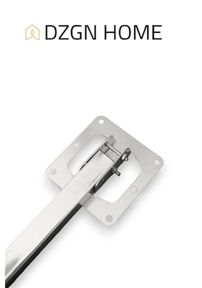 Metal Katlanır Yer Sofrası Ayağı - Metal 4'lü Takım Sofra Ayağı 30 Cm Ayna Krom