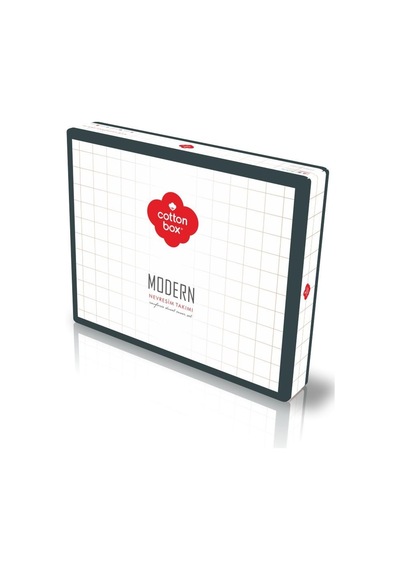 Cotton Box Modern Tek Kişilik Nevresim Takımı Stark Tarçın (483193046)