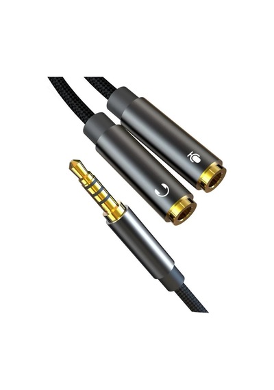 Özel Seri Teknoloji Teçhizat Kablo Nb-r197 3.5mm Ses Ve Mikrofon Bağlantı Kablosu 235mm