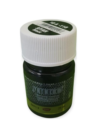 Artdeco Kumaş Boyası 25ml Siyah 12'li Paket
