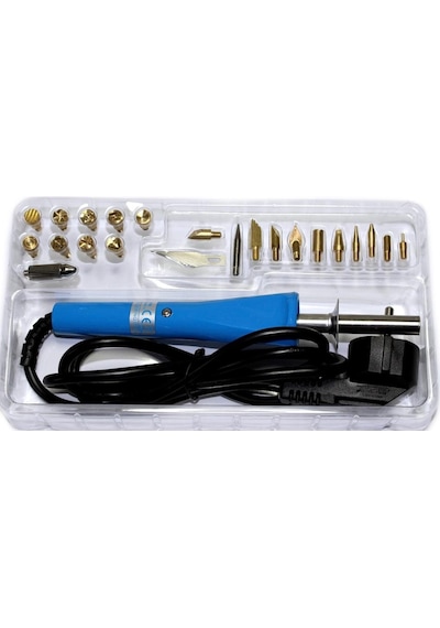Class Zd-972A Ahşap Ağaç Yakma Havyası 40W