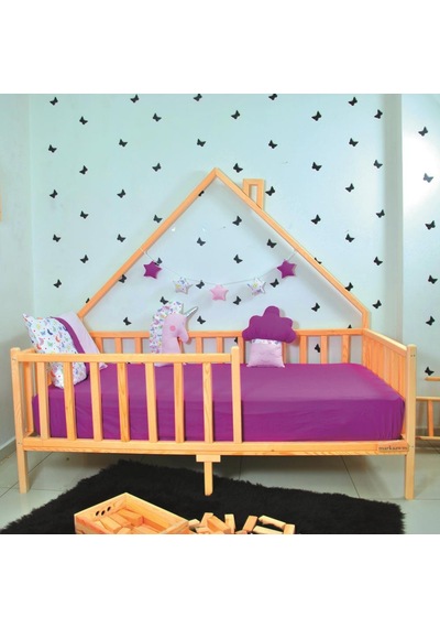 Markaawm Markaawm Montessori Yatak Çocuk Doğal Çam Ağacından 90X190 Defne (467712008) Akçaağaç