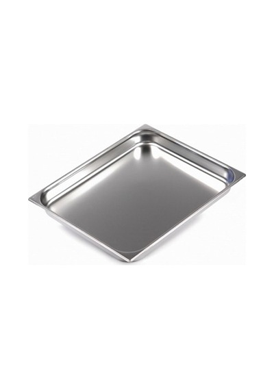 Gastronorm Küvet Paslanmaz Çelik Gn 1/2 - 65 Mm Gümüş