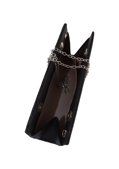 Keeba Taşlı Siyah Abiye Çanta Clutch Siyah Taşlı Gece Çantası Abiye Çanta Siyah Siyah Abiye Çantası