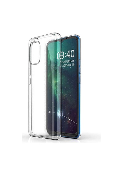 Rba Aksesuar Mi 10 Lite Kılıf Rba Süper Silikon Kapak - Renksiz Çok Renkli