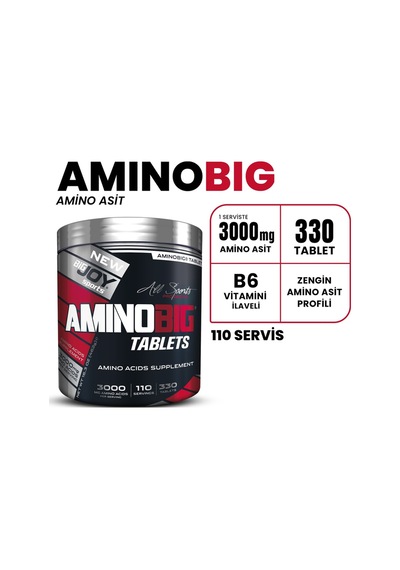 Kompleks Amino Asit Tablet Amino Bıg 110 Servis Aromasız